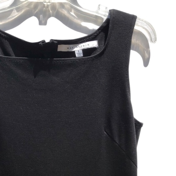 Max Studio Black Sleeveless Sheath Dress Size Small - Picture 14 of 16